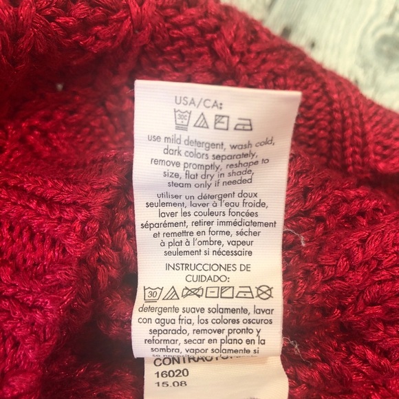 Calvin Klein Jeans Curved Hem Breathable Knit Sweater M - Picture 6 of 9